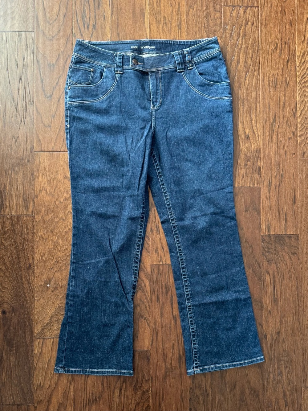 Lane Bryant Dark Blue Bootcut Jeans 18